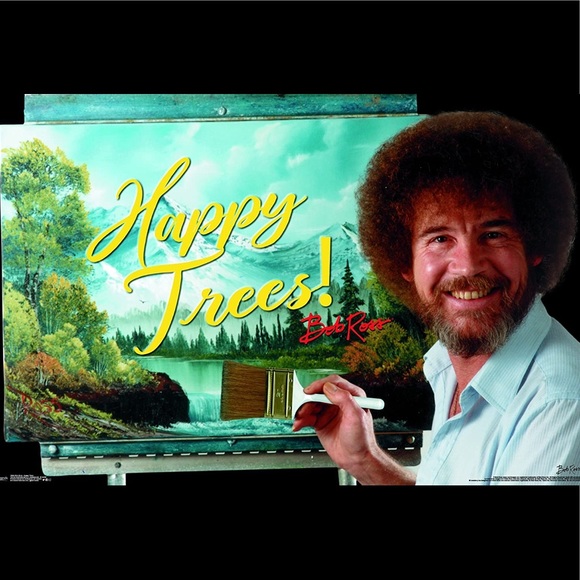 Bob Ross poster! - Picture 1 of 1